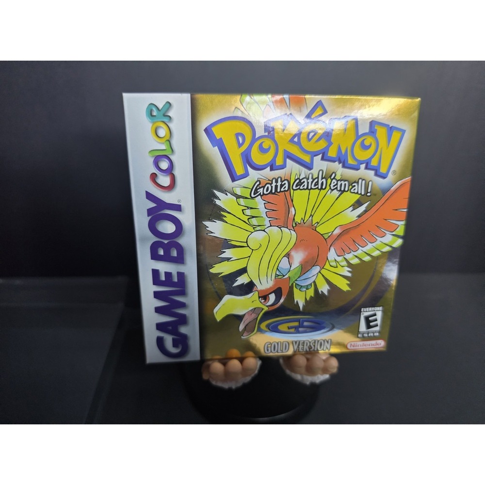Nintendo Pokémon Gold Version GBC / Box & Manuals/Inserts